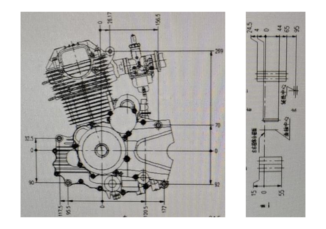 CBP270 Engine Mounting Drawing